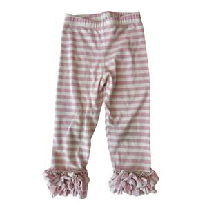 Sweethoney Crop Ruffle Leggings